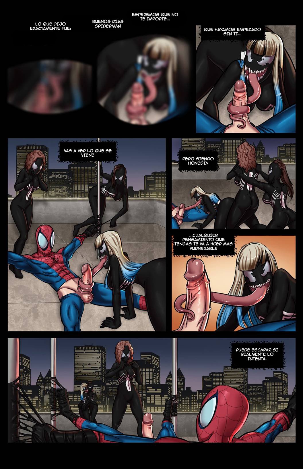 Venom Stalks Spiderman – Tracy Scops - 5