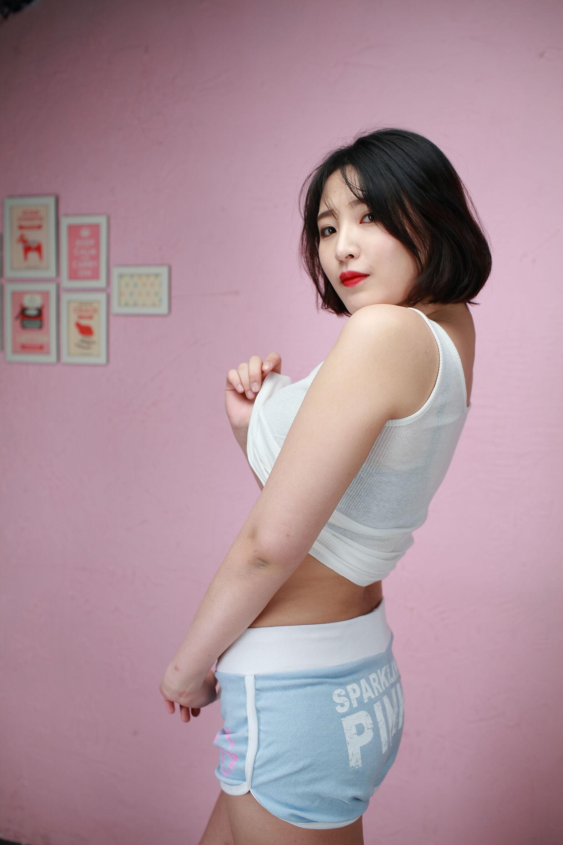 韩模人体 韩模尤娜（유나）人体私拍套图(142)