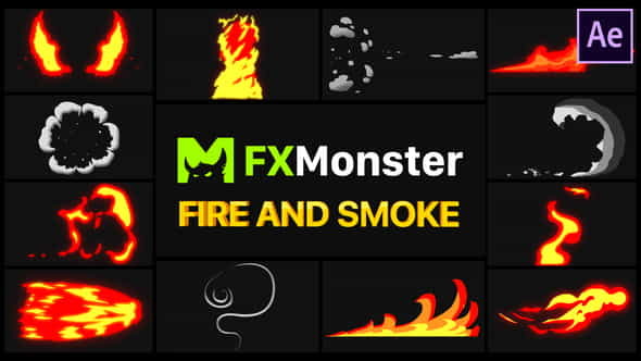 Fire And Smoke Elements | - VideoHive 26467463