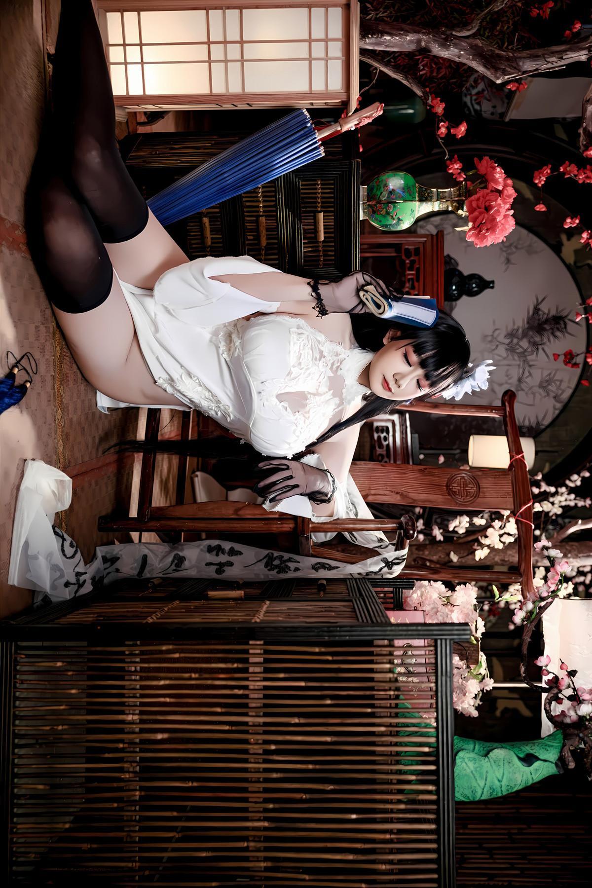 Cosplay 阿雪雪 – 碧蓝航线 逸仙 旗袍 Set.01(6)