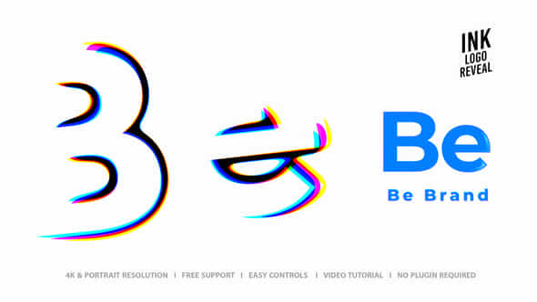 Ink Logo Sting - VideoHive 58489236