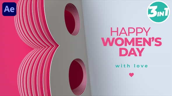 Happy Womens Day - VideoHive 36526112