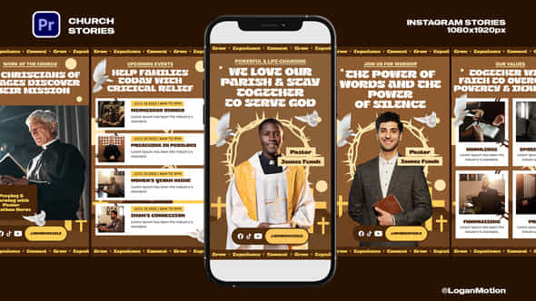 Church Instagram Stories - VideoHive 47127911