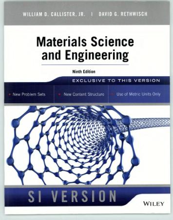 Materials Science & Engineering 9th Ed