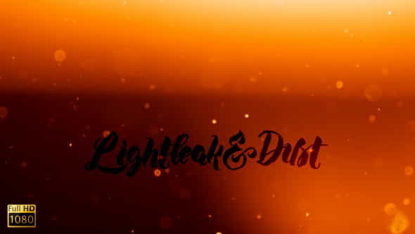 Light LeakDust(Stock Footage) - VideoHive 13341919