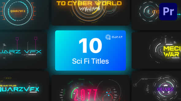 Sci-Fi Titles - VideoHive 44907799