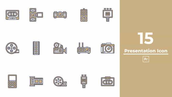 Presentation Icon Premiere Pro - VideoHive 50351694