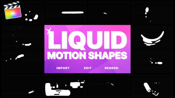 Liquid Motion Shapes - VideoHive 23508556