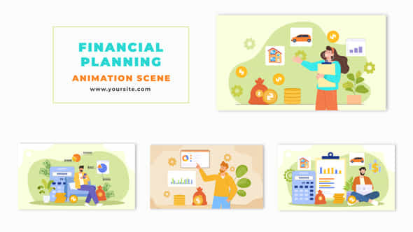 Flat Vector Design - VideoHive 48570639