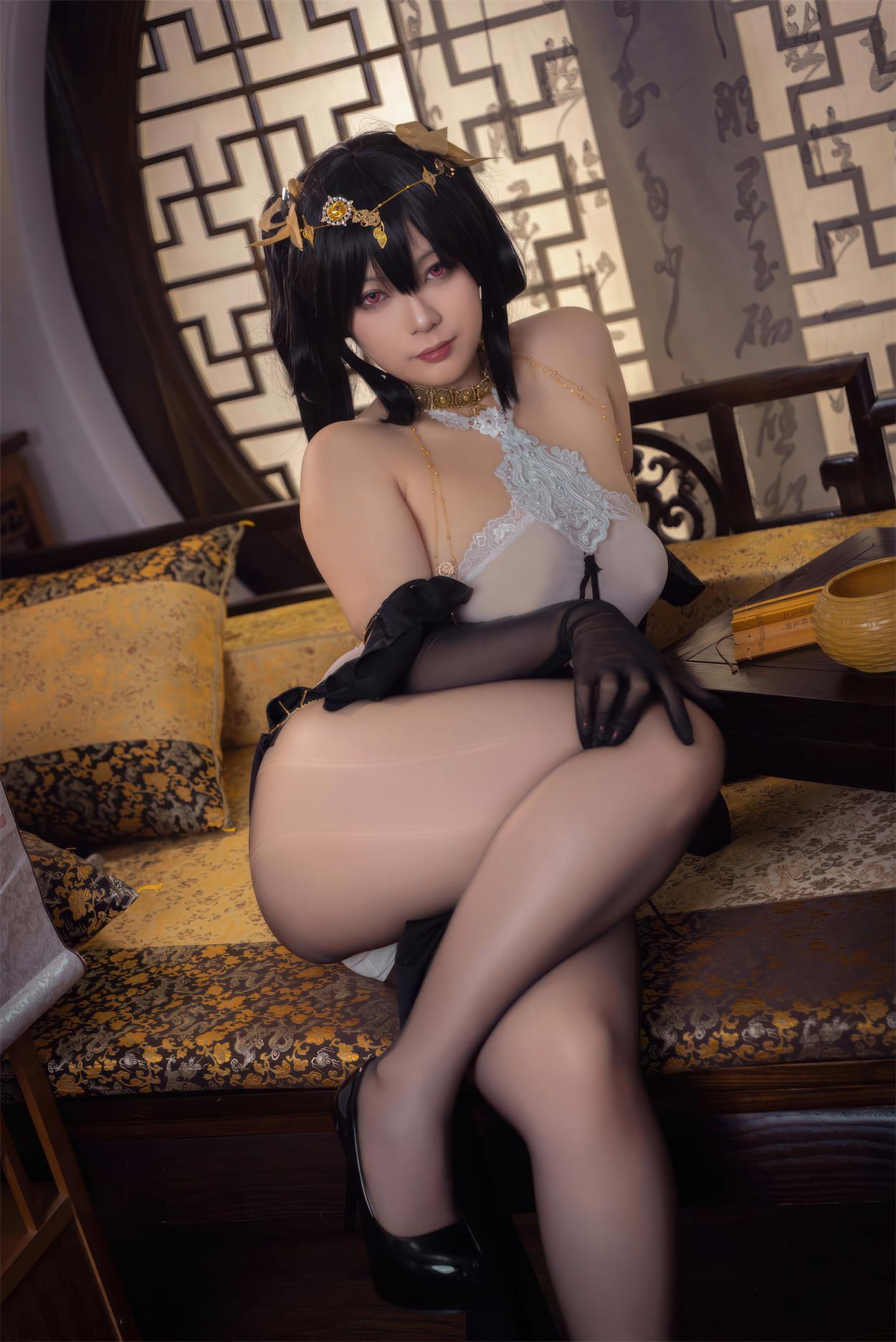 Cosplay 珟_珏Dita 碧蓝航线 镇海旗袍(37)