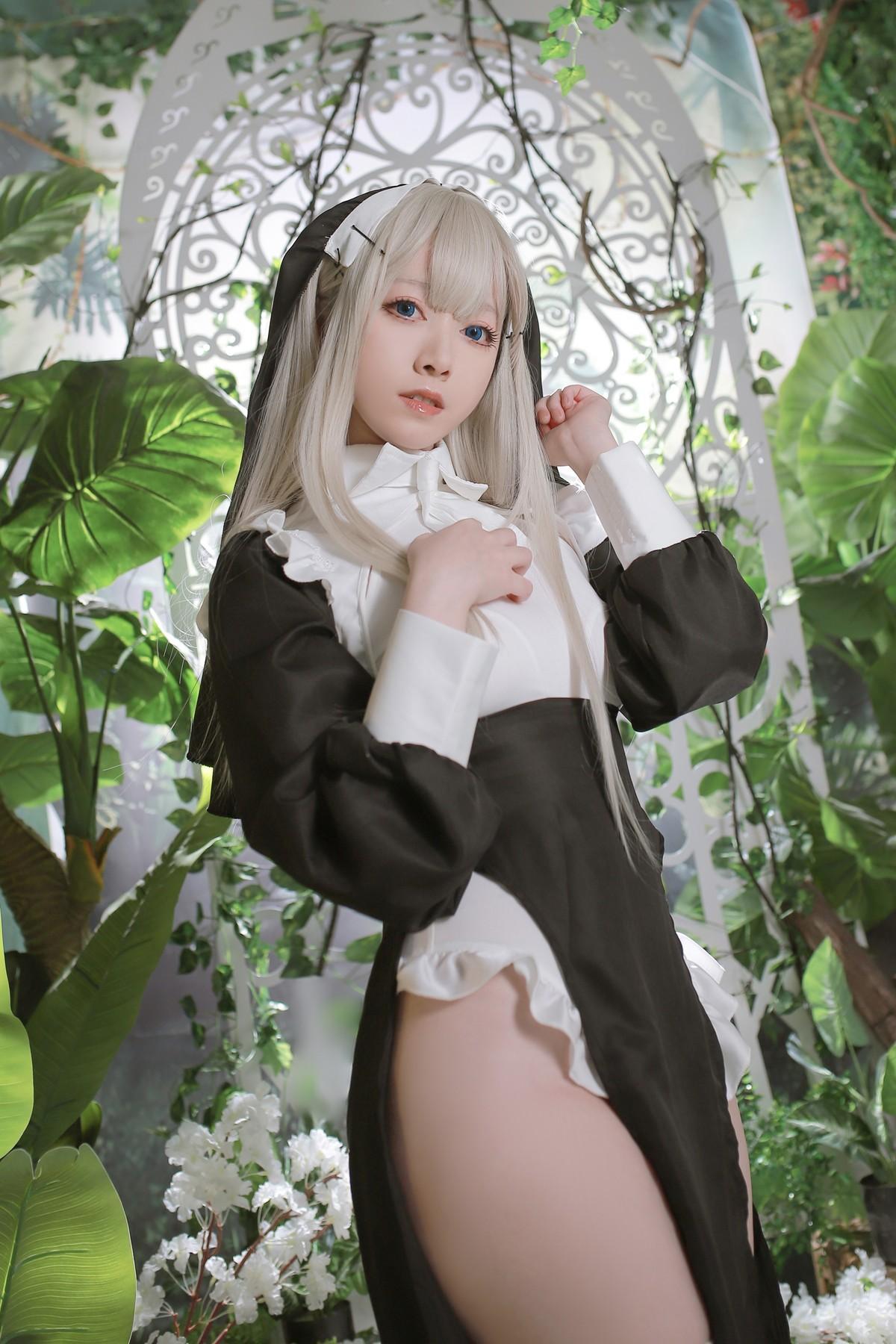 Cosplay Asagiriai愛ちゃん 修女(45)