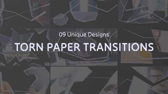 Creative Paper Transitions Mogrt - VideoHive 54411076
