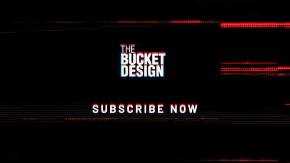 YouTube Glitch Logo Reveal - VideoHive 28782631