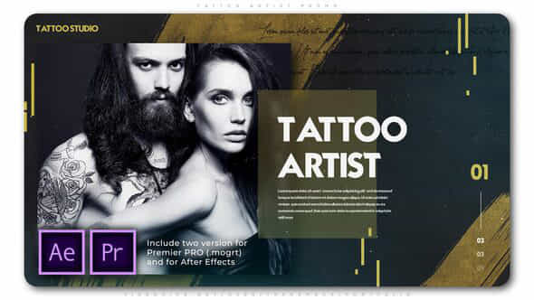 Tattoo Artist Promo - VideoHive 25719621