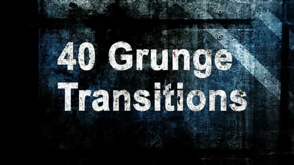 Grunge Transitions And Overlays - VideoHive 21024668