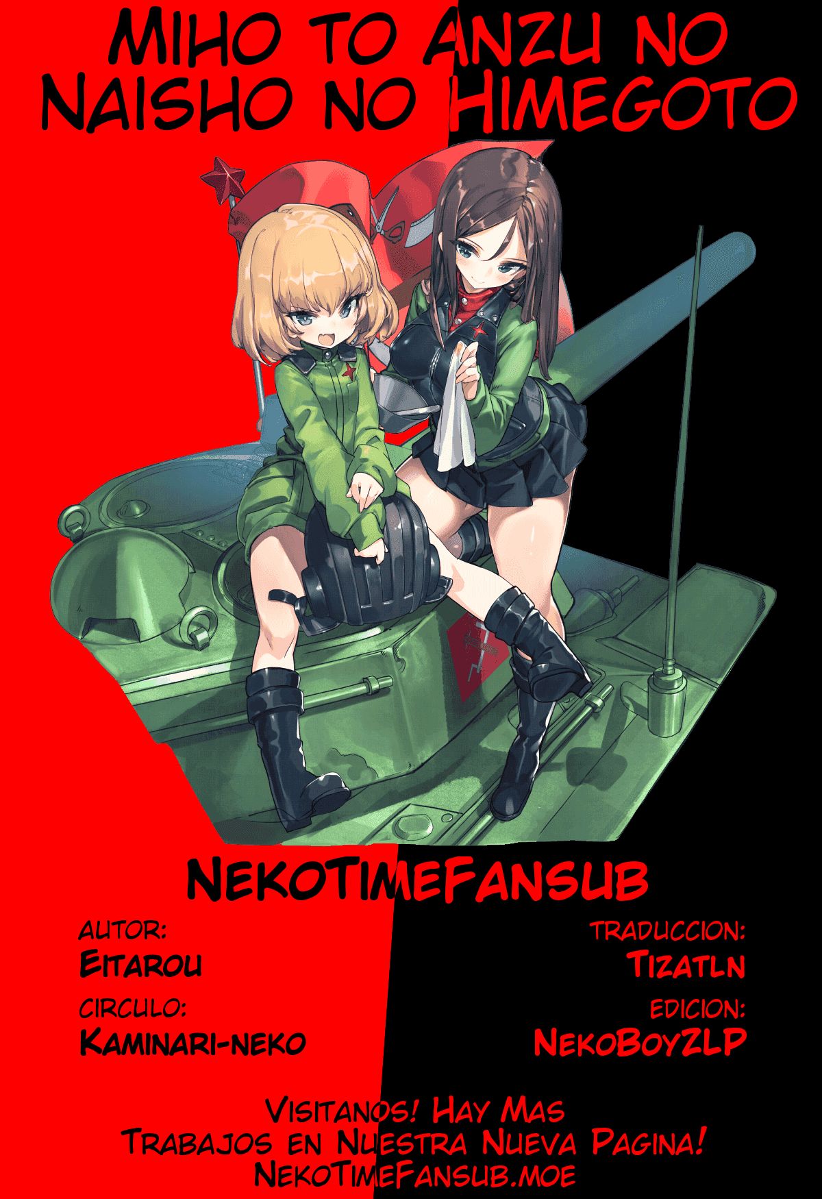 Miho to Anzu no Naisho no Himegoto (Girls und Panzer) - 17
