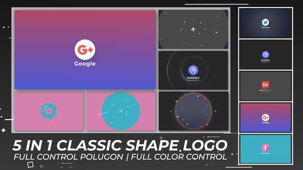 Classic Shape Logo - VideoHive 29530100