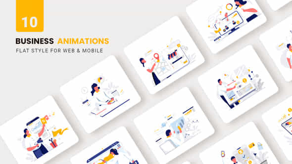 Business Maketing Animations - VideoHive 38001331