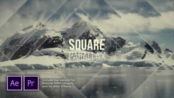 Flash Squares Parallax - VideoHive 29071203