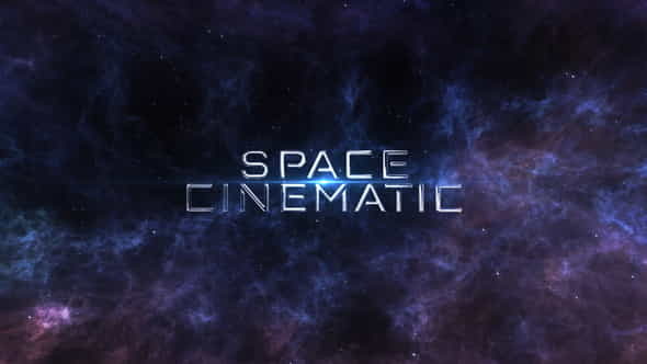 Space Cinematic Titles - VideoHive 24277162