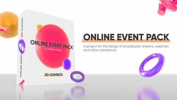 Online Event PackWebinarOnline Conference - VideoHive 27552598