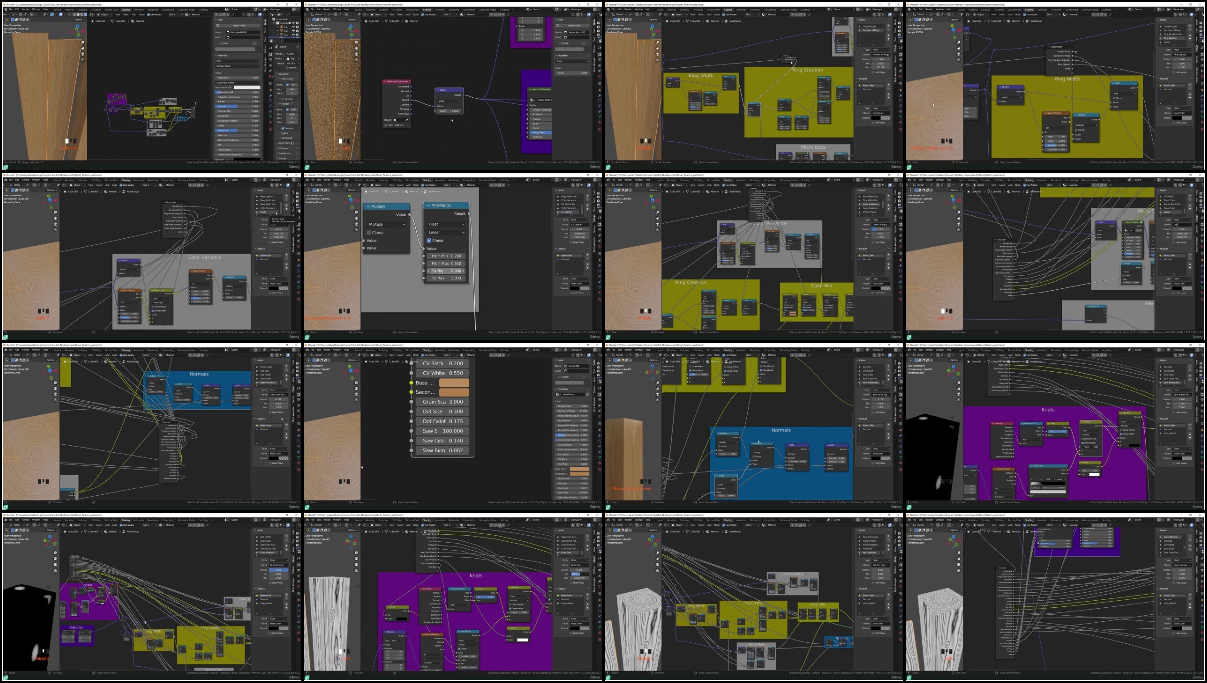 RZ7RmGkv o - Blender Material Nodes Master - Create Procedural 3D Textures by Stephen Woods (2024)