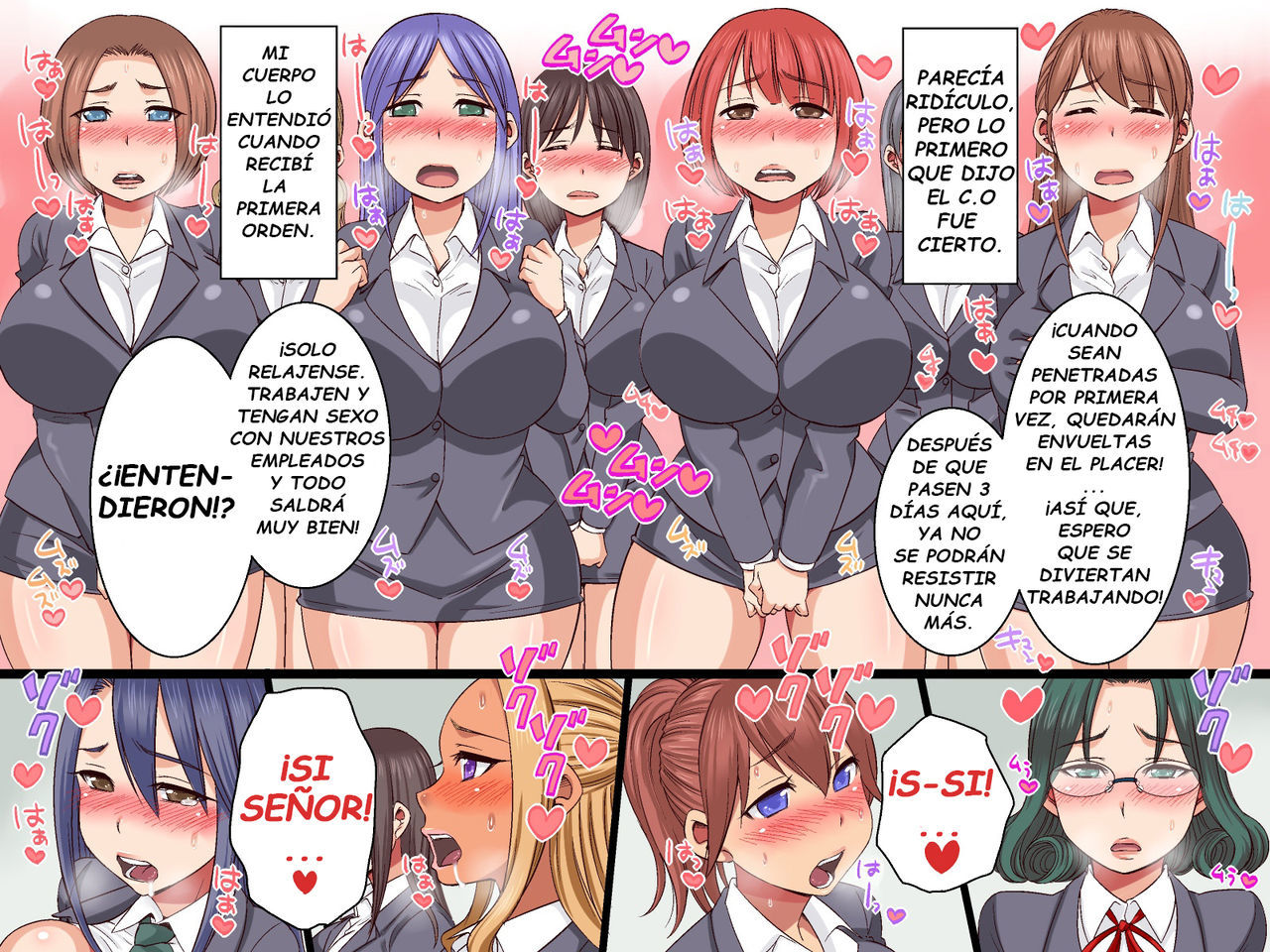 [Sakura no Hanabira] Sekuhara OK Gaisha Soushuuhen [Spanish]