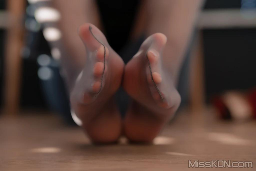 Coser@轩萧学姐: 蓝裙ol (190 photos )(40)
