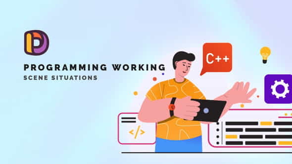 Programming working - Scene Situations - VideoHive 34664845