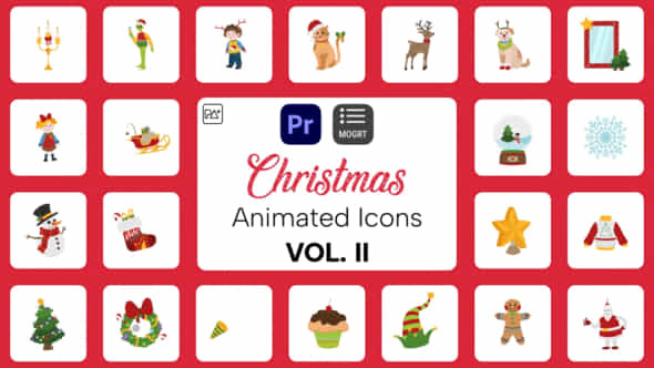 Christmas Icons Vol. - VideoHive 41456088