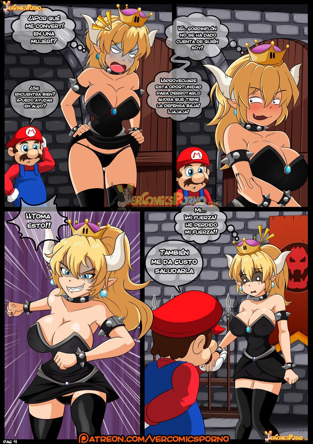 MARIO BROS - BOWSETTE RESCATE - 4