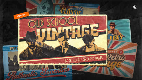 Retro Vintage Opener - VideoHive 59626846