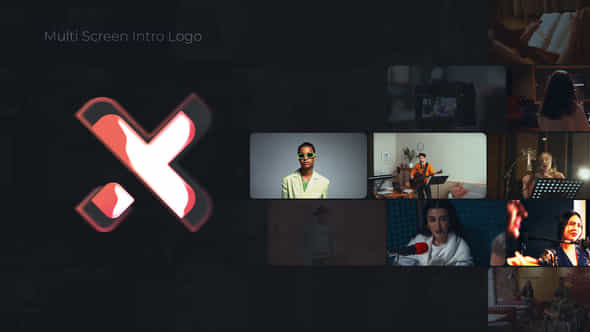 Multiscreen Intro Logo - VideoHive 55230687