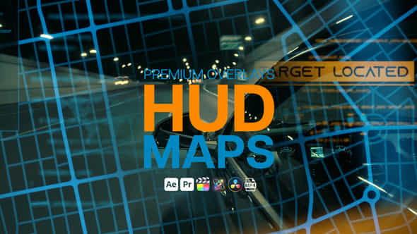 Premium Overlays Hud Maps - VideoHive 58501194