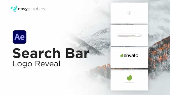 Search Bar Logo Reveal - VideoHive 30438295