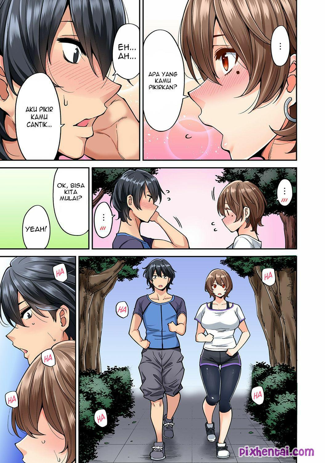Komik Hentai Sange Karena Jogging bersama Tetangga Bohay Manga XXX Porn Doujin Sex Bokep 06