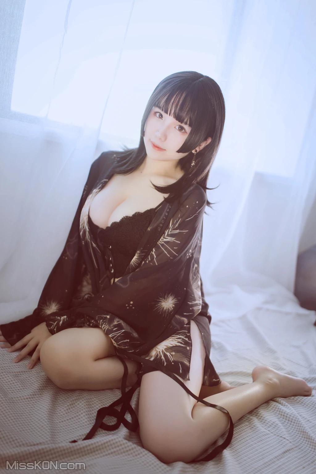 Coser@阿半今天很开心: 黑色吊带 (23 photos)(12)