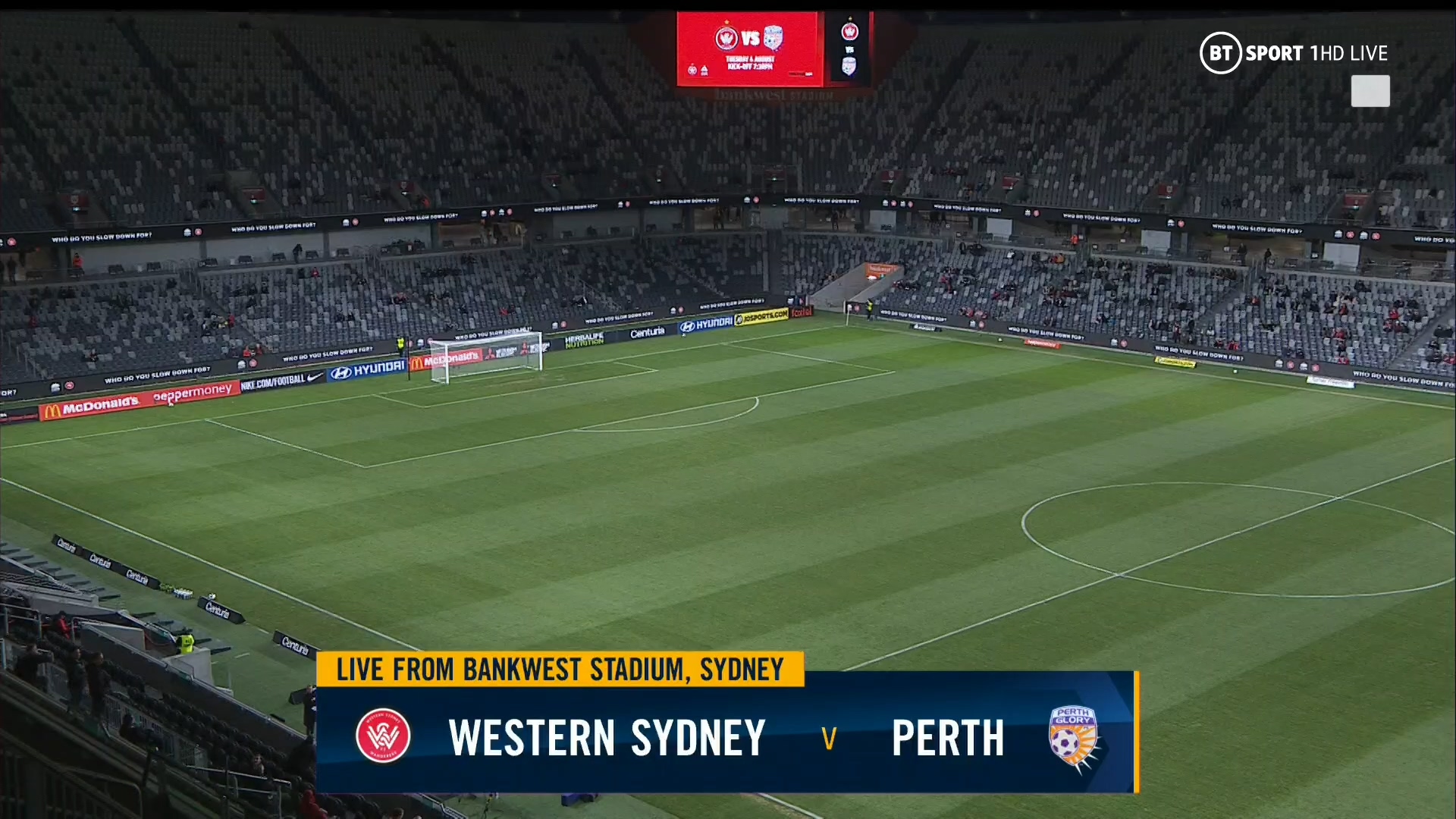 download western sydney vs perth glory live