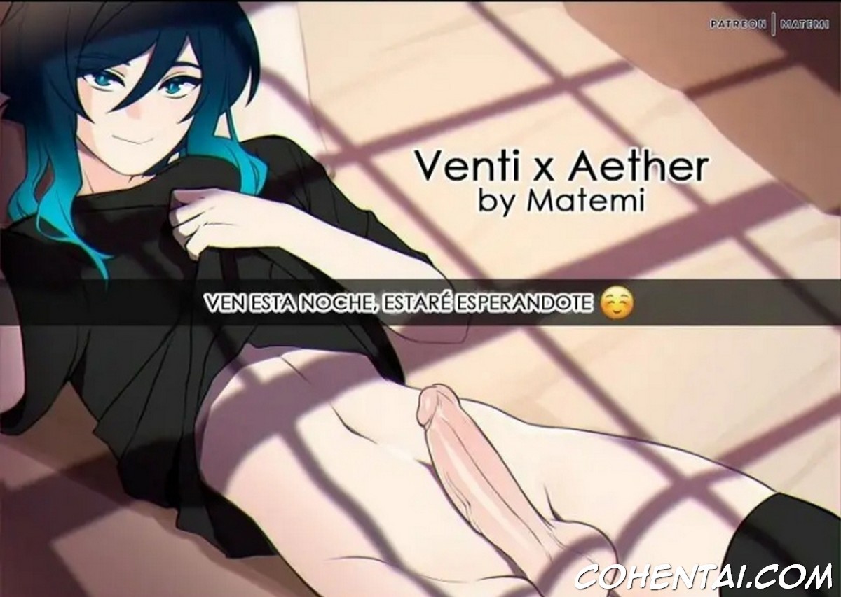 Venti X Aether (Genshin Impact) xxx comics manga porno doujin hentai español sexo 