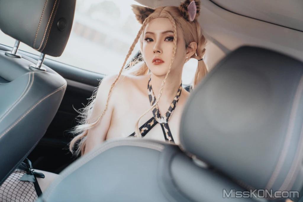 Coser@Natsuko夏夏子: 豹纹X车 (41 photos )(22)