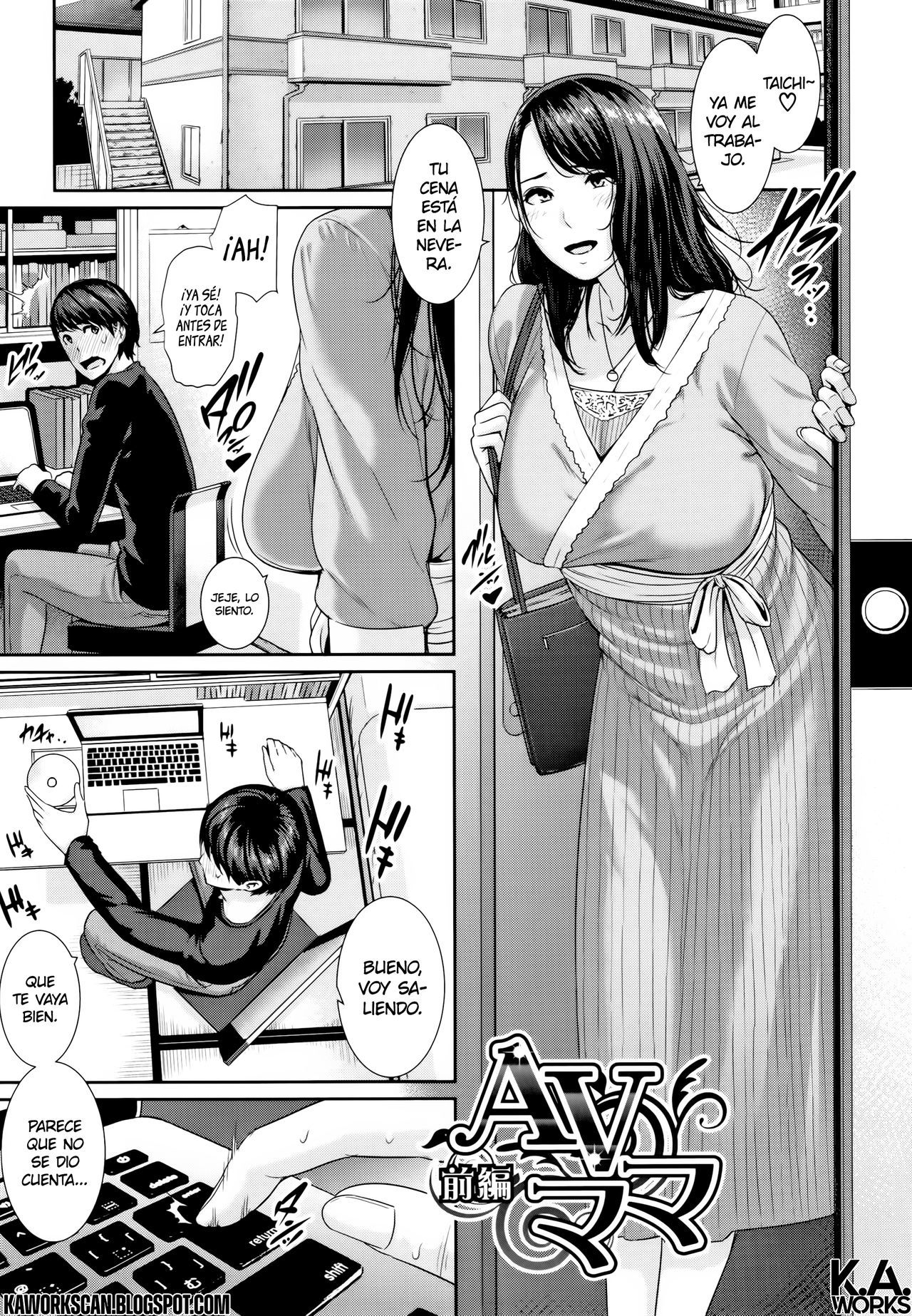 [gonza] Kaa-san to Sex ni Oboreru  Ahogándome en Sexo con Mamá [Spanish] [K.A Works] [Decensored]