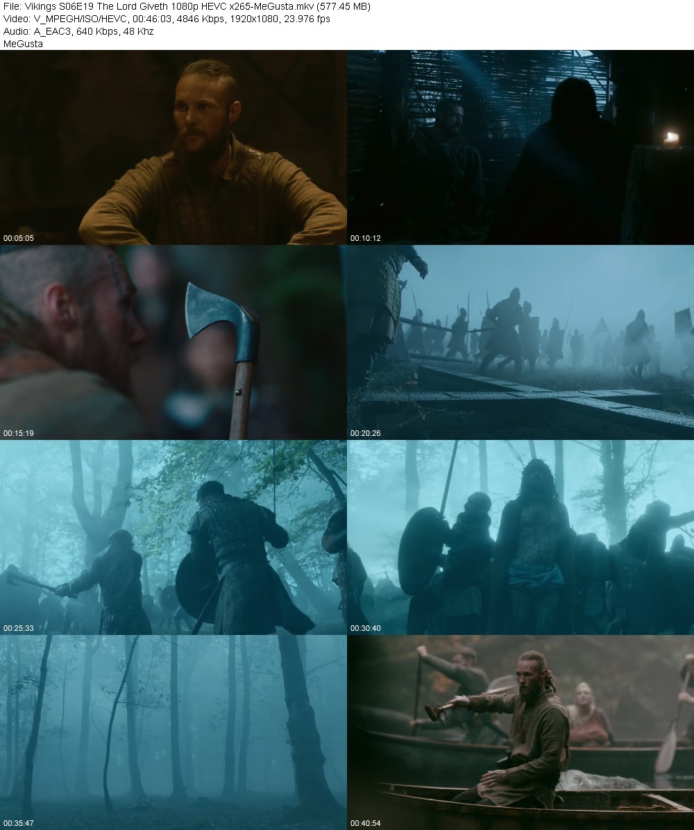 Vikings S06E19 The Lord Giveth 1080p HEVC x265-MeGusta