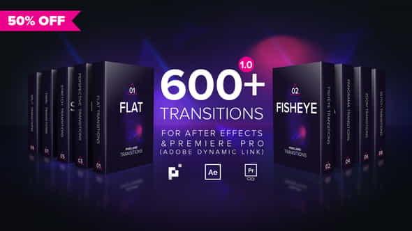 Pixelland transitions Pack - VideoHive 22124846