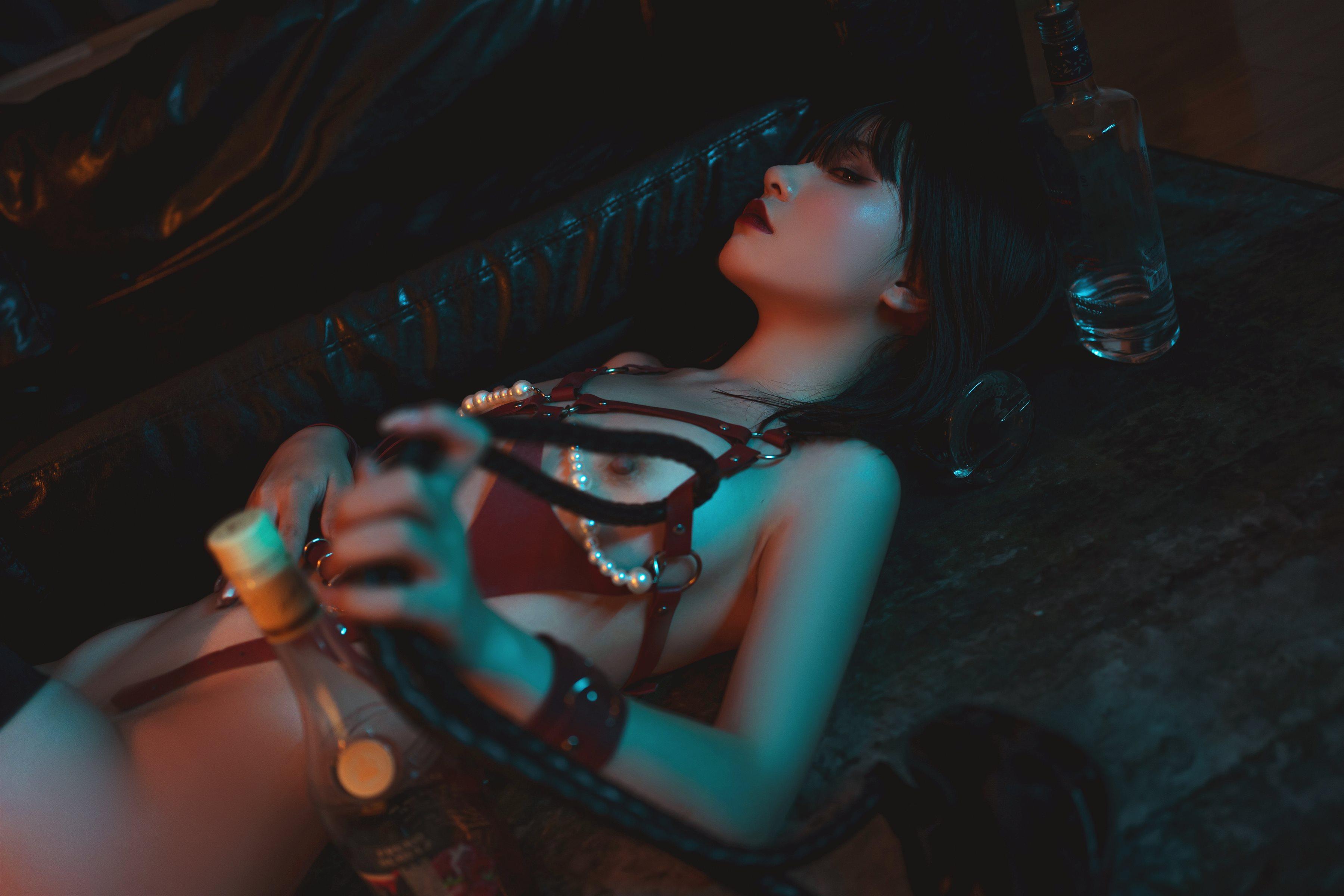 爆机少女喵小吉 Nekokoyoshi - 八月番T3会员 小吉的微醺时刻(79)