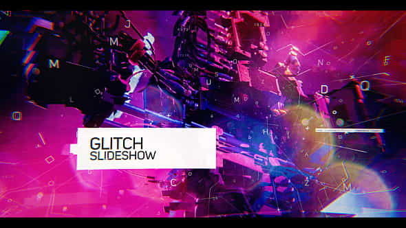Glitch Slideshow - VideoHive 20424969