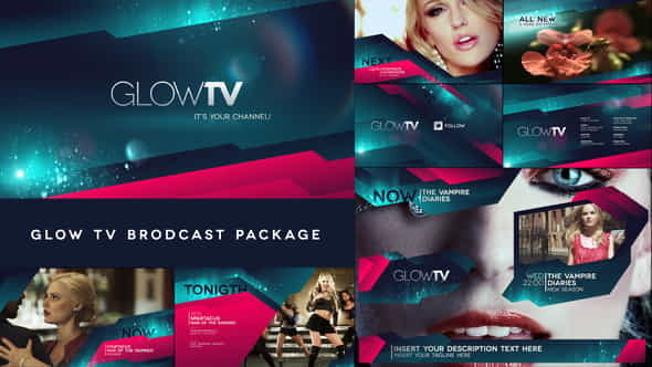Glow TV Broadcast Package - VideoHive 4520753