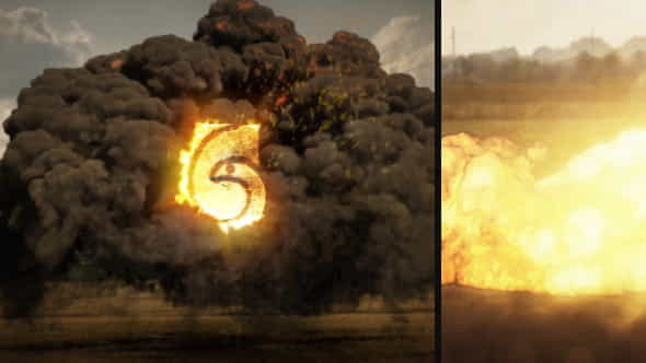 Explosion Logo - VideoHive 10411160