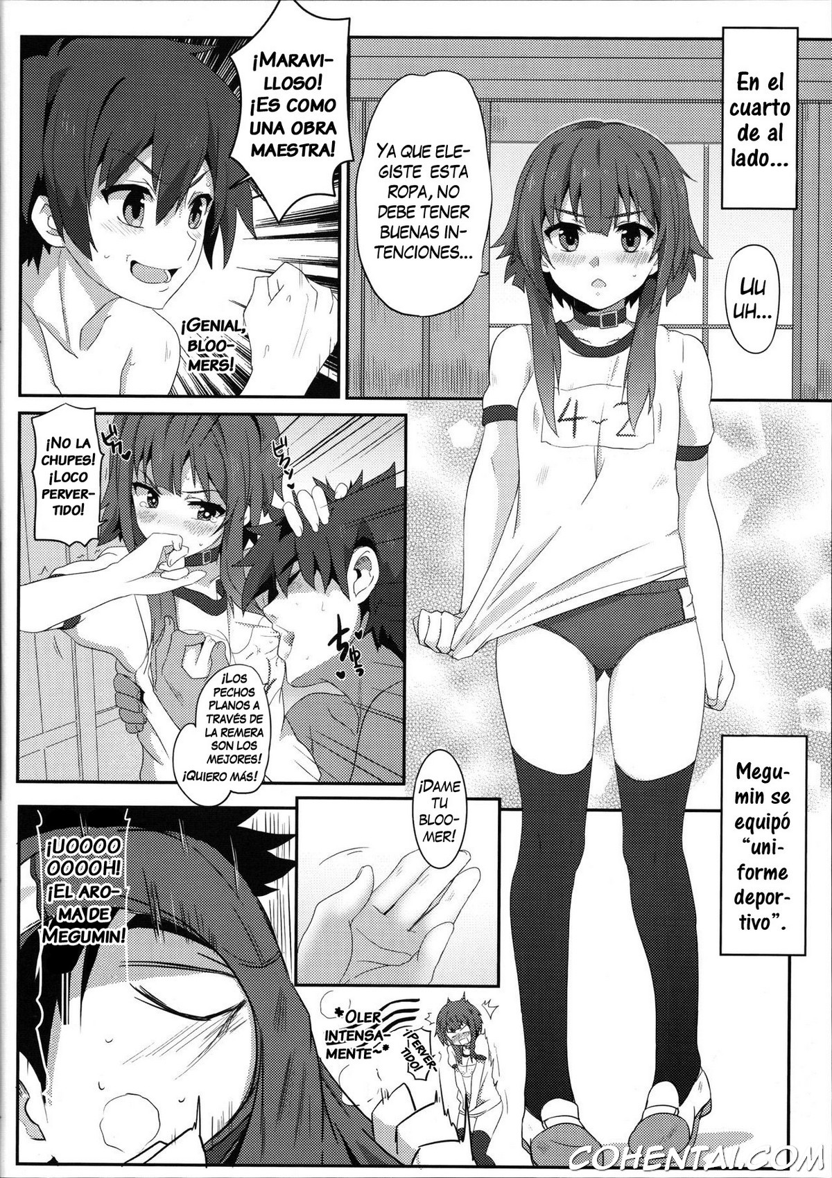 Megumin ni Karei na Shasei o! (Kono Subarashii Sekai ni Syukufuku o!) xxx comics manga porno doujin hentai español sexo 