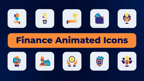 Finance Animated Icons - VideoHive 50238795