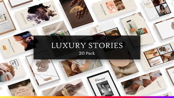 20 Luxury Instagram Stories - VideoHive 28496277